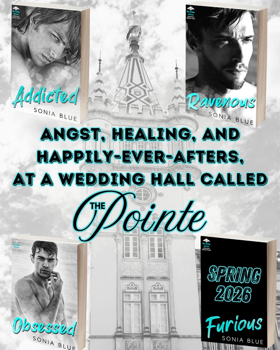 𝗧𝗵𝗲 𝗣𝗼𝗶𝗻𝘁𝗲 𝗼𝗳 𝗟𝗼𝘃𝗲:
 amazon.com/dp/B0C88HVF9W 

❤️Age Gap
🧡Hurt/Comfort
💙Wedding Hall Shenanigans
💚Found Family
💜Dad Jokes and Sass
💕Lots of Spice  

𝗙𝘂𝗿𝗶𝗼𝘂𝘀 releases this spring!  Want an ARC? shorturl.at/gRAE2