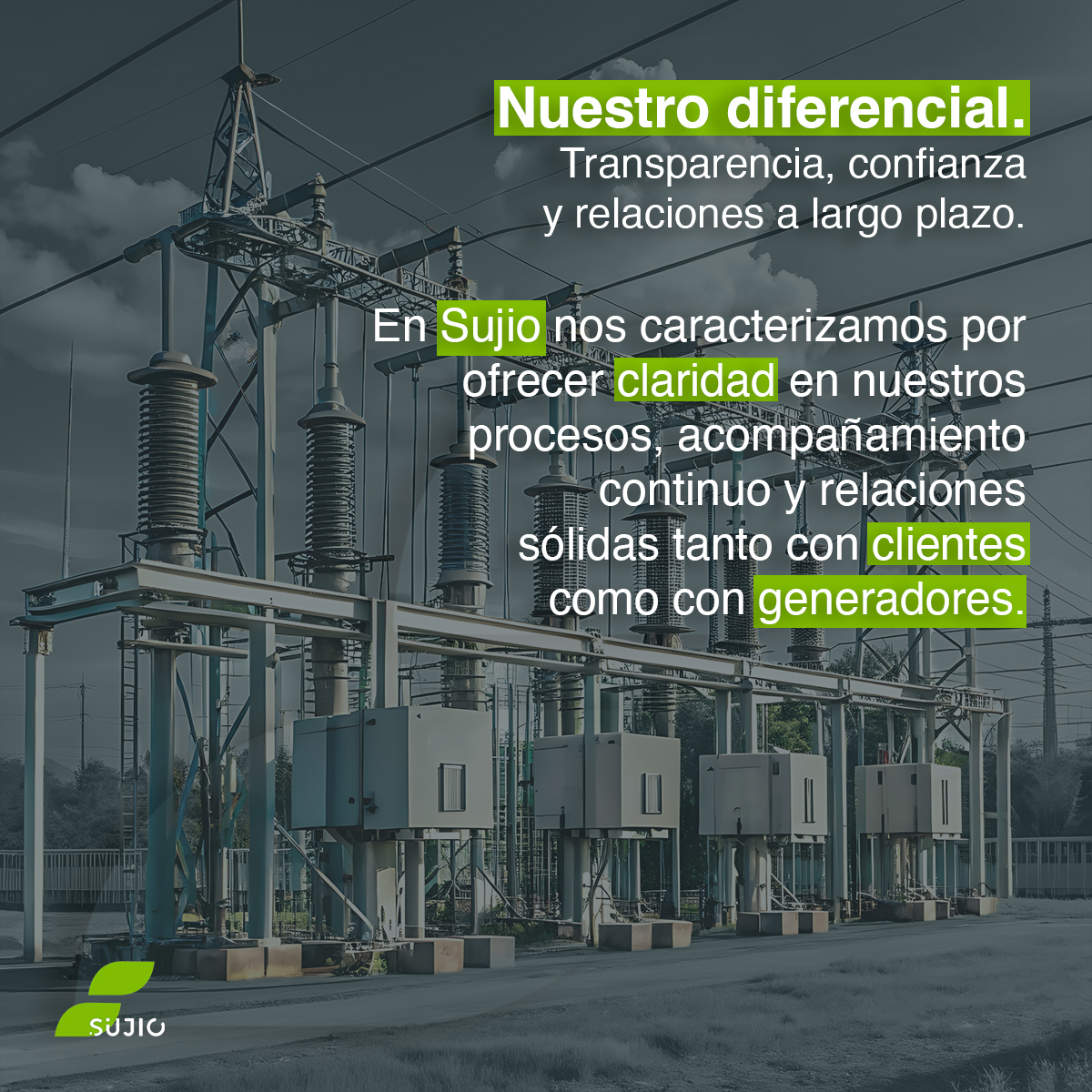SUJIOMX's tweet photo. Sujio participa activamente en el Mercado Eléctrico Mayorista a través del suministro a Usuarios Calificados y la representación de Centrales de Generación Exenta.

Nuestro enfoque se basa en la gestión estratégica, la transparencia y la construcción de relaciones a largo plazo. https://t.co/Q0VE51NWCQ