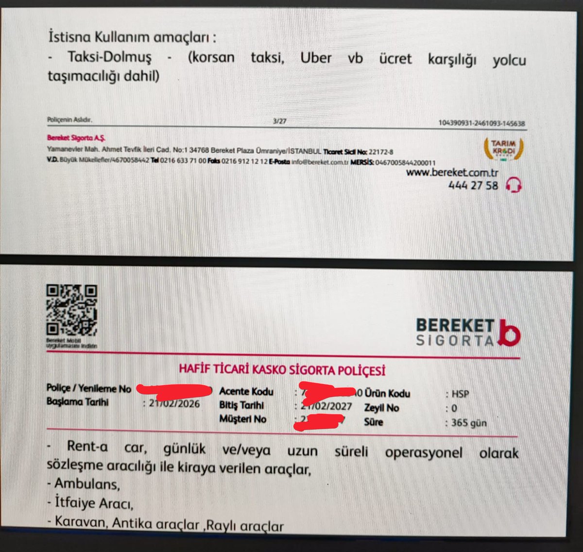 İstanbul Taksiciler Esnaf Odası yarı Kamu Kurumu niteliğinde bir kurumdur.

Belgesiz, ispatsız bir açıklama yapmaz.

Kurum ciddiyetinde açıklama yapan Başkanımız Sayın İsmet Dalcı'nın açıklamasına konu olan poliçe ektedir.

Tüm medya kuruluşlarından önemle ricamızdır;

Konuyu