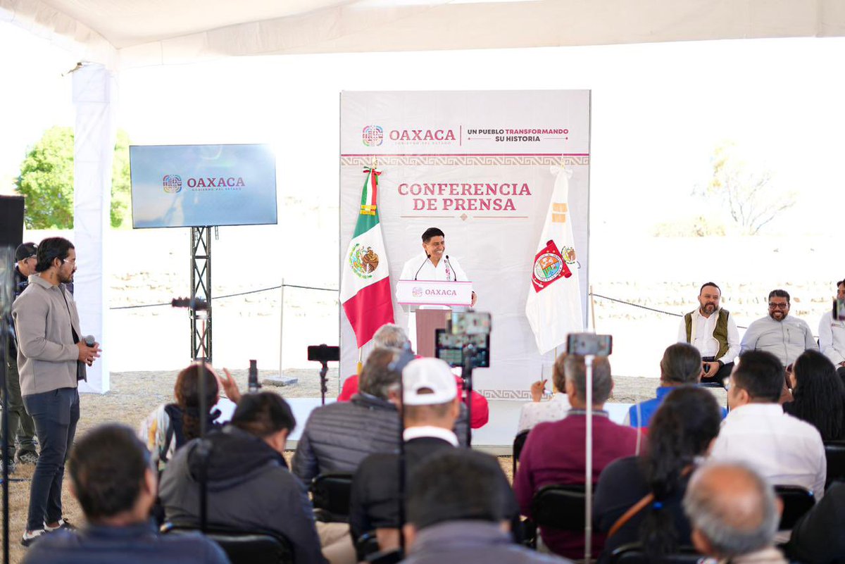 En #ConferenciaDePrensa informamos a las y los oaxaqueños sobre acciones estratégicas que impulsan la salud, la movilidad, la seguridad y el bienestar en nuestro estado. 🎥