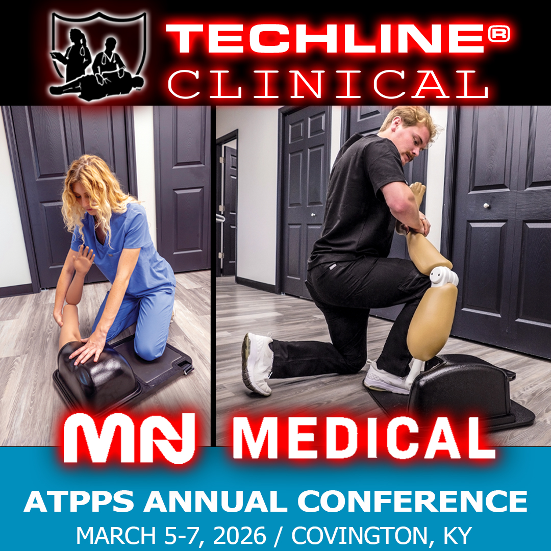 techlinetrauma's tweet photo. Try out the Joint Reduction Trainers with MN Medical
at the Techline Clinical booth at the ATPPS Annual conference
in Covington, KY March 5-7.
#techlinetrauma #MNMedical #jointreduction #jointdislocation #reductiontrainer #athletictrainer #sportsmedicine #realismcounts https://t.co/JU06BqLokE