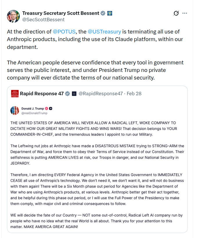 Termination screenshots