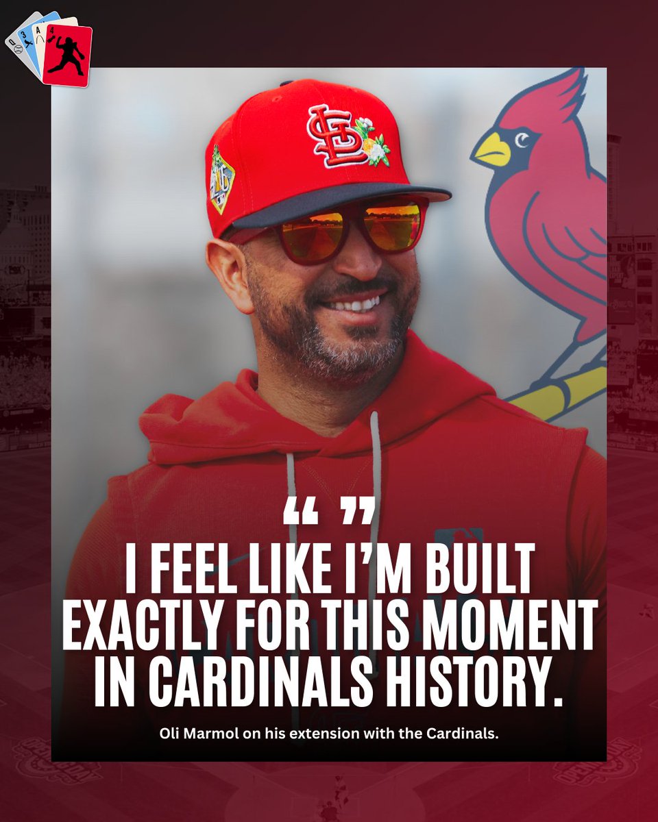 Oli Marmol is ready to lead this young Cardinals team through the rebuild.