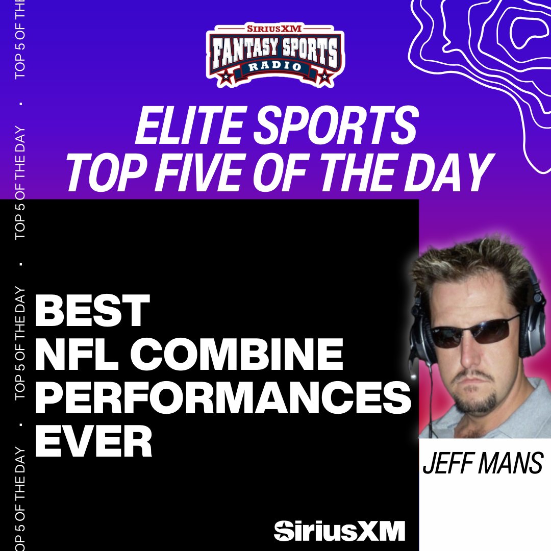 SiriusXMFantasy's tweet image. The Elite Sports Top 5 of the Day with @Jeff_Mans!

🎧 LISTEN LIVE: sxm.app.link/EliteSports