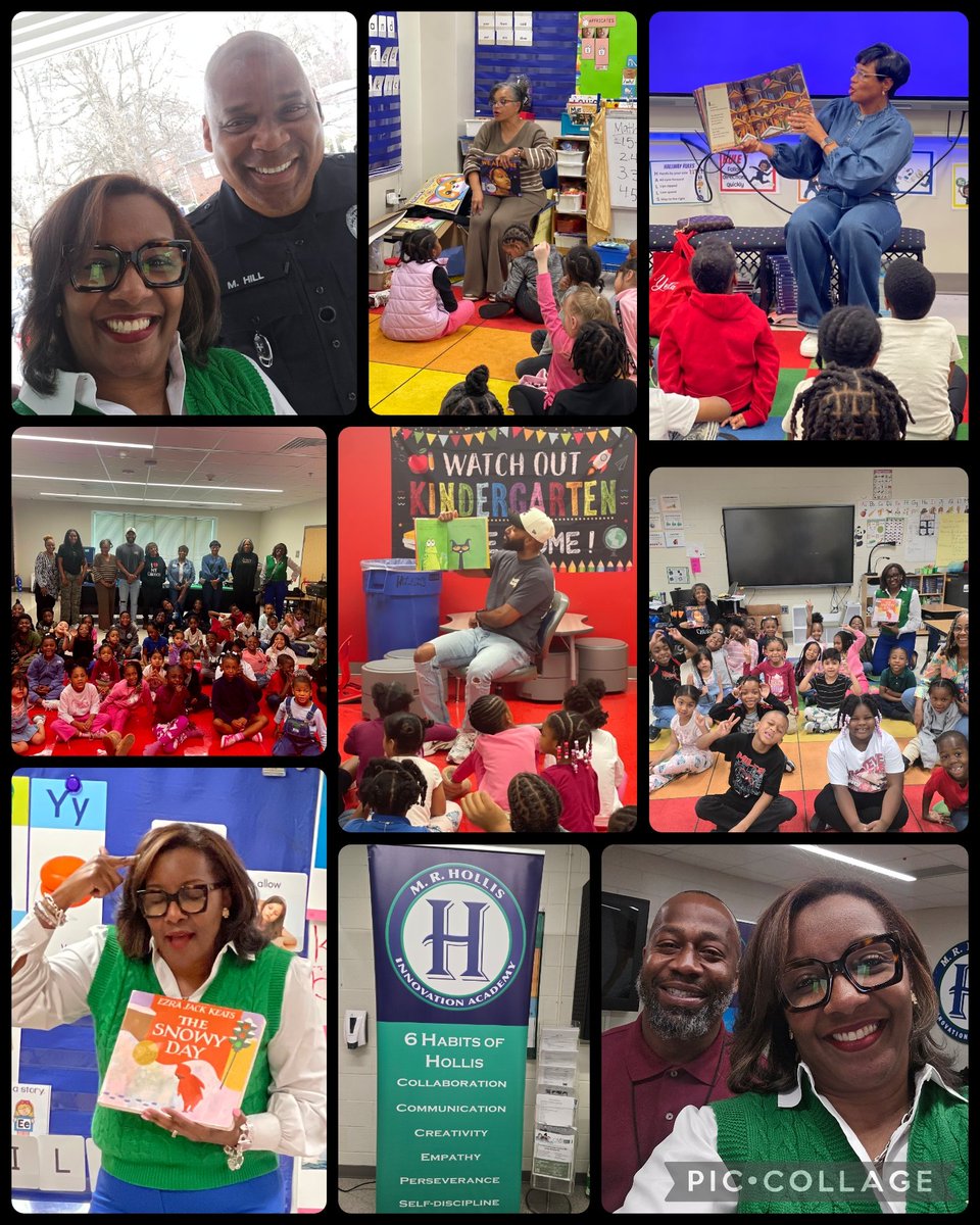 CynthiaSJewell's tweet photo. My day @EDUJewelsLLC  started @APSHollisCrew reading to Kindergarten students alongside my pastor and church members. Service is a core value of mine and moments like today fill my 🪣! It is always a time to reconnect with former colleagues! #Service #ReadAcrossAmerica https://t.co/fjQISdmAYv