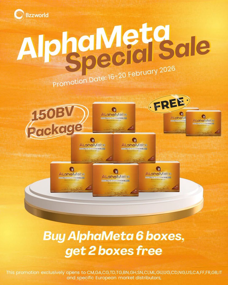 bzzworld2020's tweet image. Save up to 30% on iSmartS3 series now through Feb 23rd, 2026

🎯 To purchase directly from our office pm me

#alphaspinultra #bzzworld #freeproducts #supplements #health