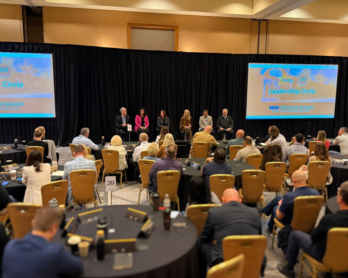 AchinBhowmik's tweet photo. Excellence in hearing technology is built with collaboration.
During our Leadership Panel at #CEOCircle Summit, I shared my insights on the impact of AI and how to use this technology to better serve patients.
Grateful for our customers who help shape what's next for Starkey. https://t.co/O4QaWAxAR4