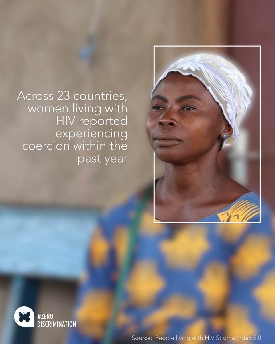 GhanaUNAIDS's tweet image. For women and girls living with and affected by HIV, gender inequalities intersect with HIV-related stigma and discrimination. Reproductive coercion, mistreatment &amp;amp; abuse are a persistent manifestation of stigma and discrimination. 
#PeopleFirst #ZeroDiscrimination
#EndAIDS