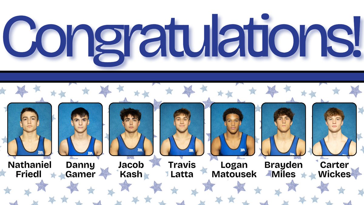 BrunswickCSD's tweet photo. Congratulations to the @BHSGoBigBlue @BHSWrestling14 student-athletes, who earned the opportunity to compete in the District Wrestling Match in Wadsworth next weekend!  Way to go! We are so proud of you!  For more information, check out today’s @MedinaGazette. #BrunswickPRIDE #GoBiBlue
