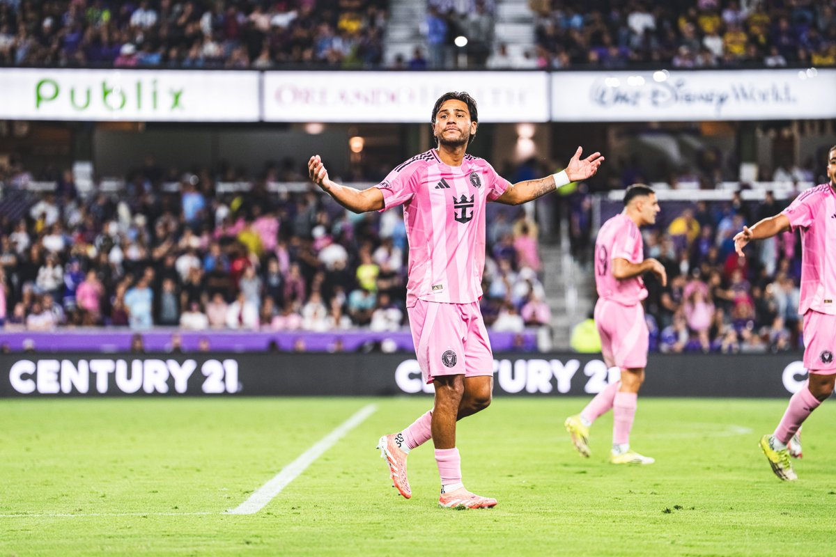 Gol y par de asistencia para este señor anoche en la victoria del Inter Miami 2-4 sobre Orlando City.