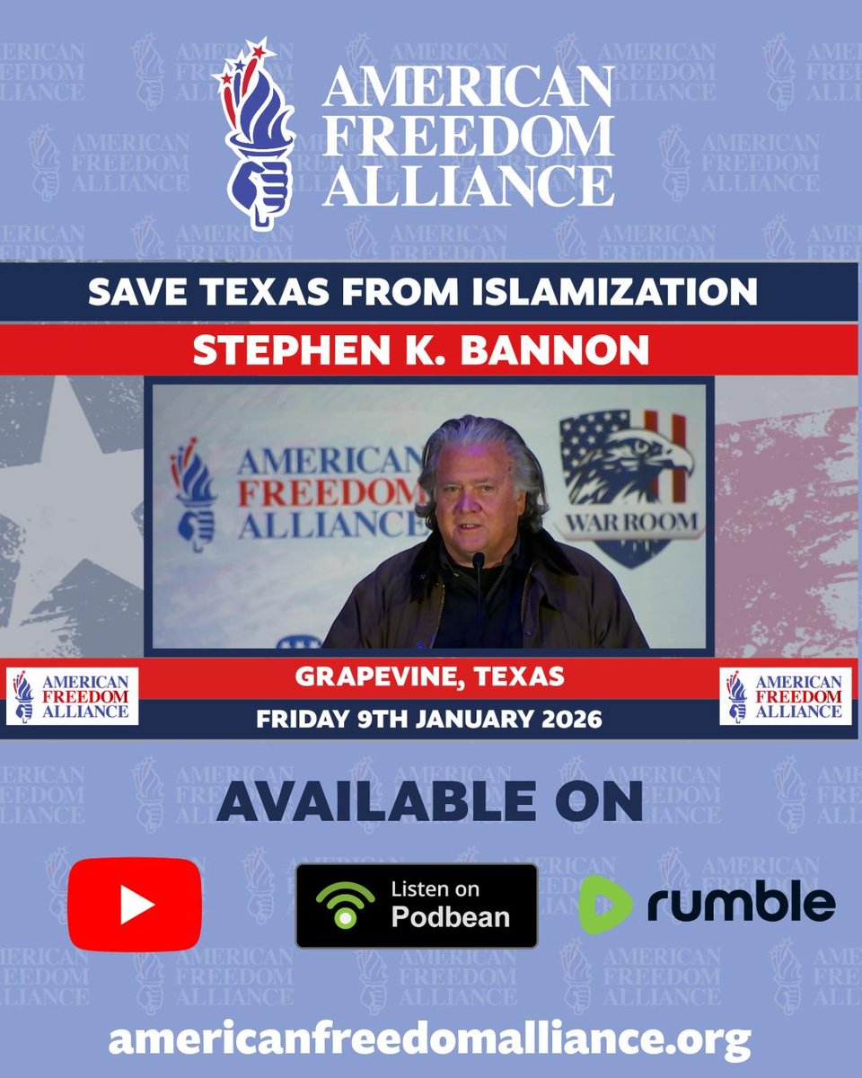 American Freedom Alliance tweet media