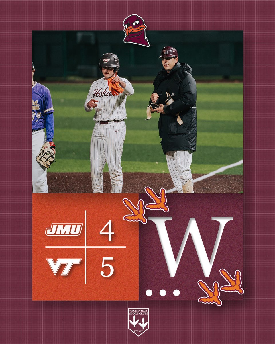 Virginia Tech Club Baseball 🦃 tweet media
