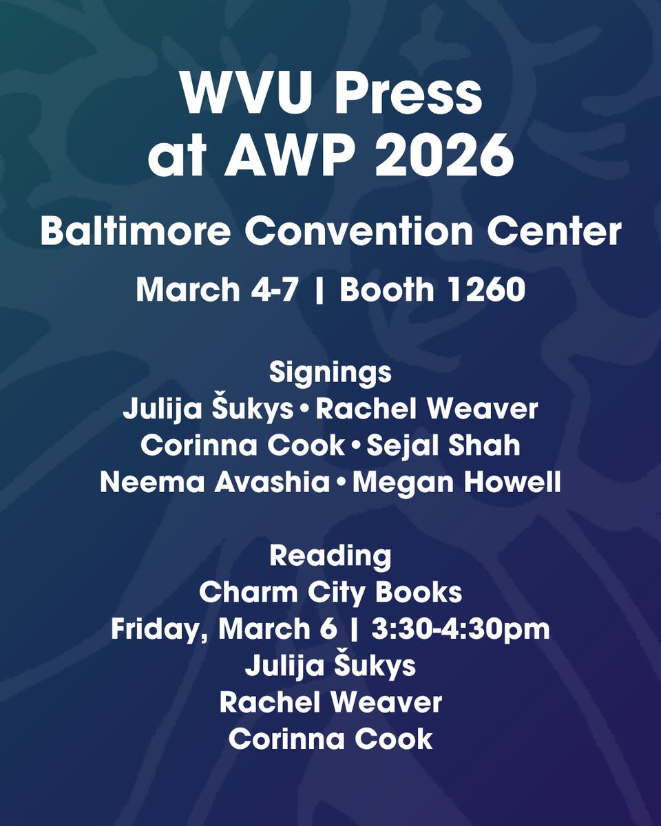 West Virginia University Press tweet media