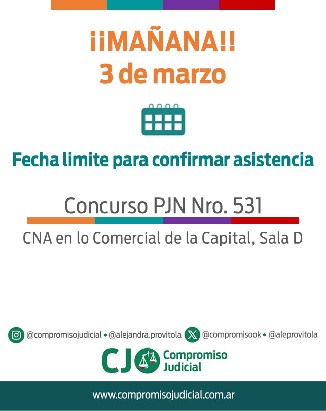 Compromiso Judicial tweet media