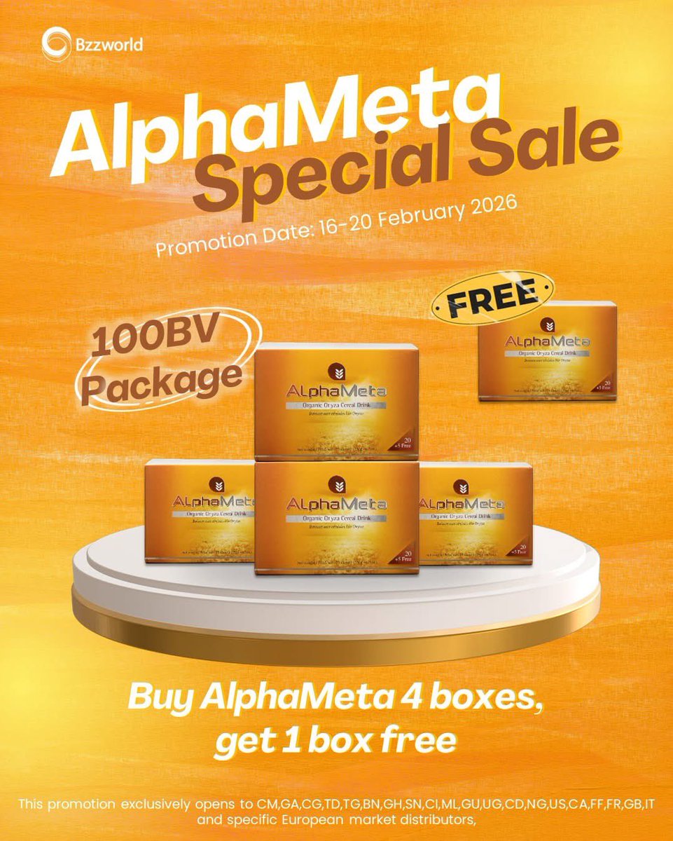 bzzworld2020's tweet image. Save up to 30% on iSmartS3 series now through Feb 23rd, 2026

🎯 To purchase directly from our office pm me

#alphaspinultra #bzzworld #freeproducts #supplements #health
