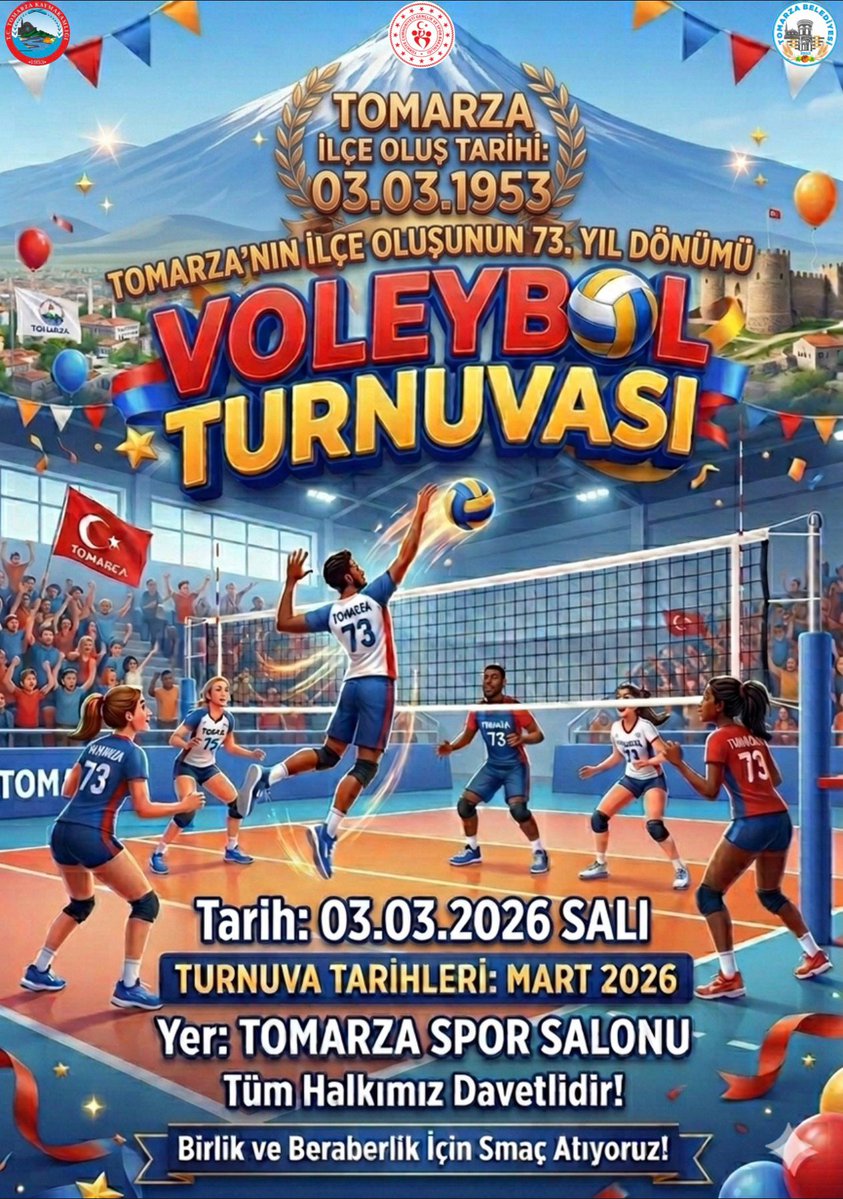 Tomarza gençlik spor ilçe müdürlüğü olarak gençlerimizin her zaman yanındayız