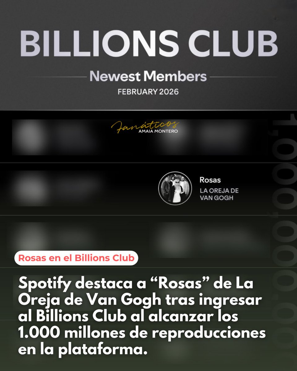 Fanáticos Amaia Montero tweet media