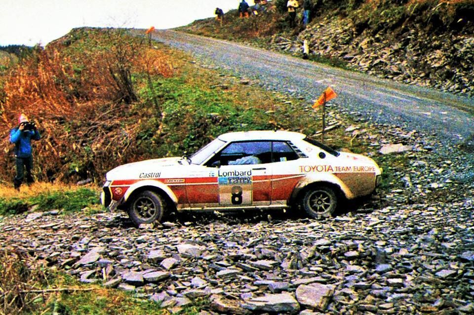 1977 #Lombard RAC Rally in Great Britain.
🎏🇯🇵🎏 #Toyota Celica 2000 GT (RA21)
Hannu Mikkola with co-driver Arne Hertz.