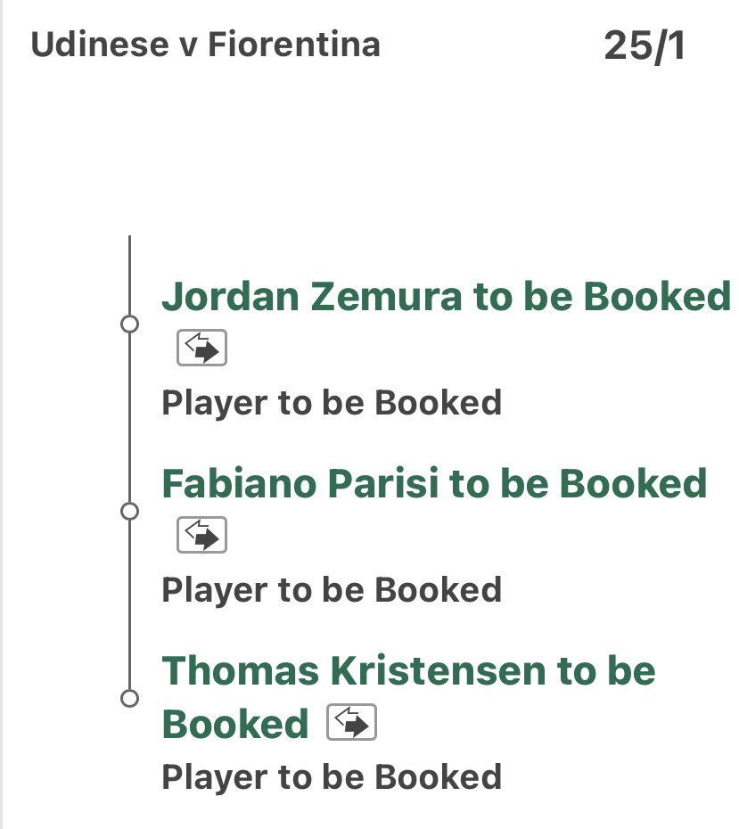 thecardstipster's tweet photo. Udinese vs Fiorentina Card Bets 🟨🟥 https://t.co/fQlHDjN9TY