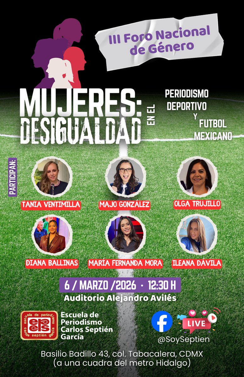 Escuela de Periodismo Carlos Septién García tweet media