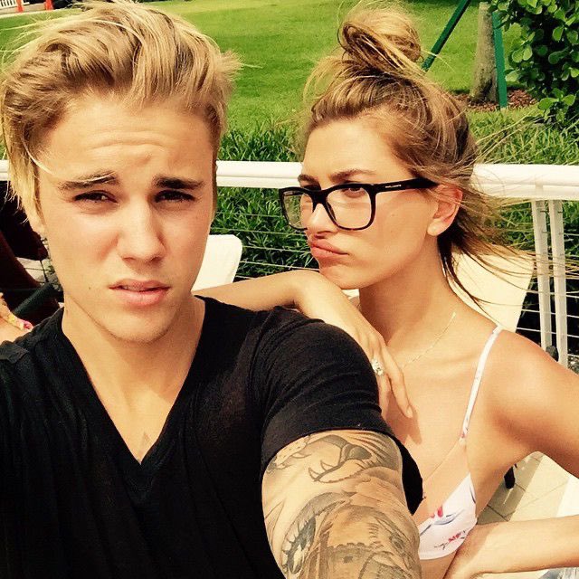 IMY2JDB's tweet photo. Justin and Hailey Bieber https://t.co/kAl9OkBfCo
