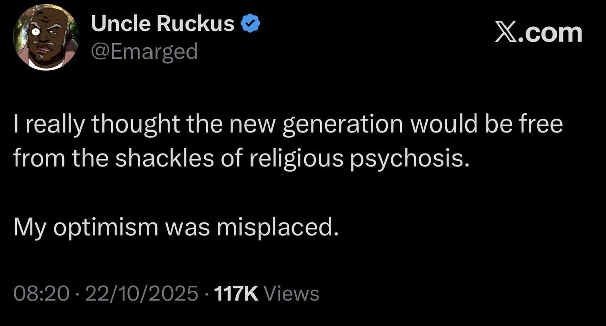 Uncle Ruckus tweet media
