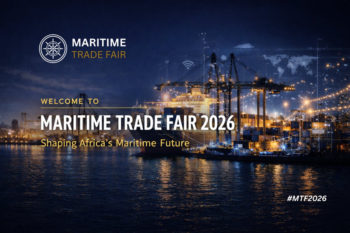 MTF_Africa's tweet photo. Welcome to a Pan-African platform aligning maritime, technology &amp; finance to shape policy, unlock capital and accelerate trade.
MTF 2026 marks the maiden edition of this convening for industry leaders, policymakers, investors &amp; innovators shaping Africa’s maritime future.#MTF2026 https://t.co/BrBEBzH6Np