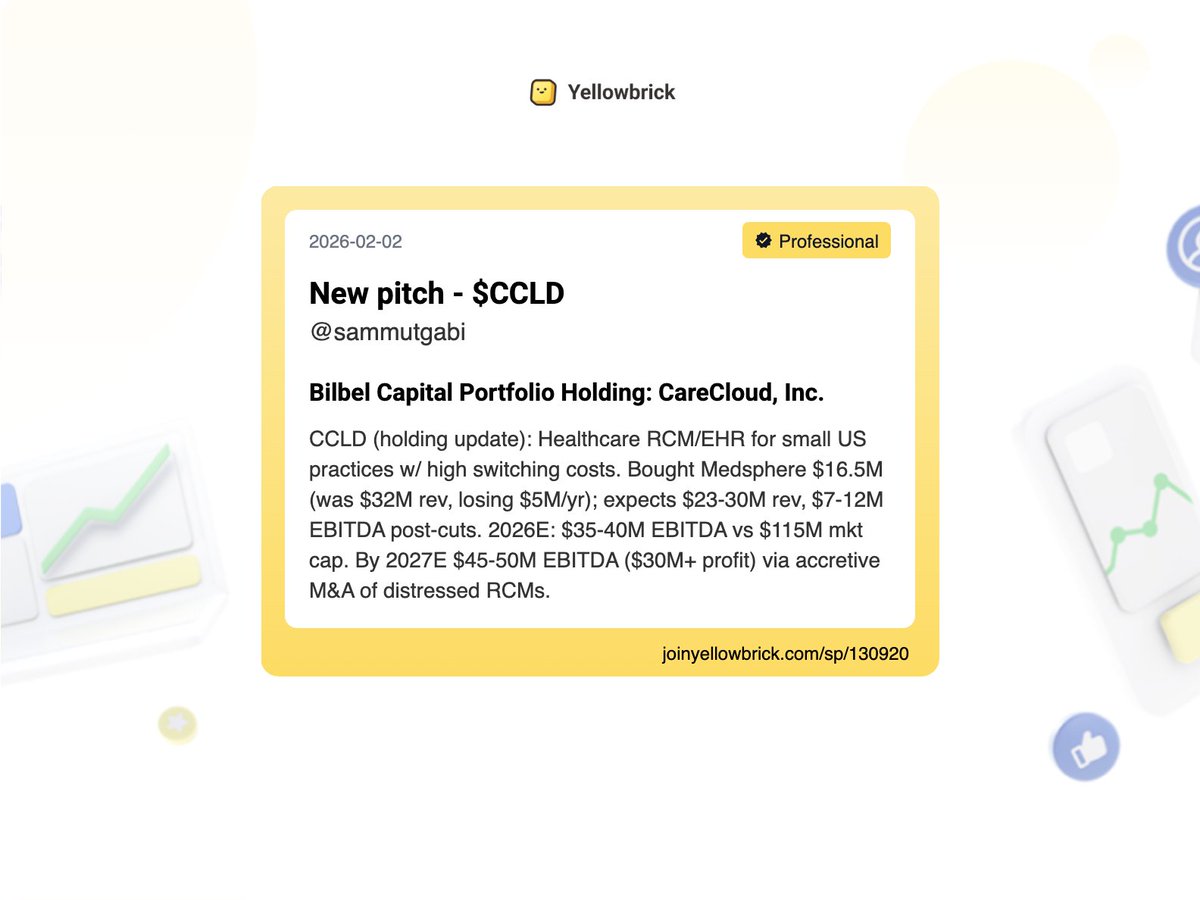 Yellowbrick Investing tweet media