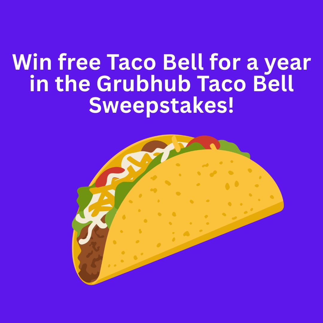 Enter here -->
sweepstakesfanatics.com/grubhub-taco-b…