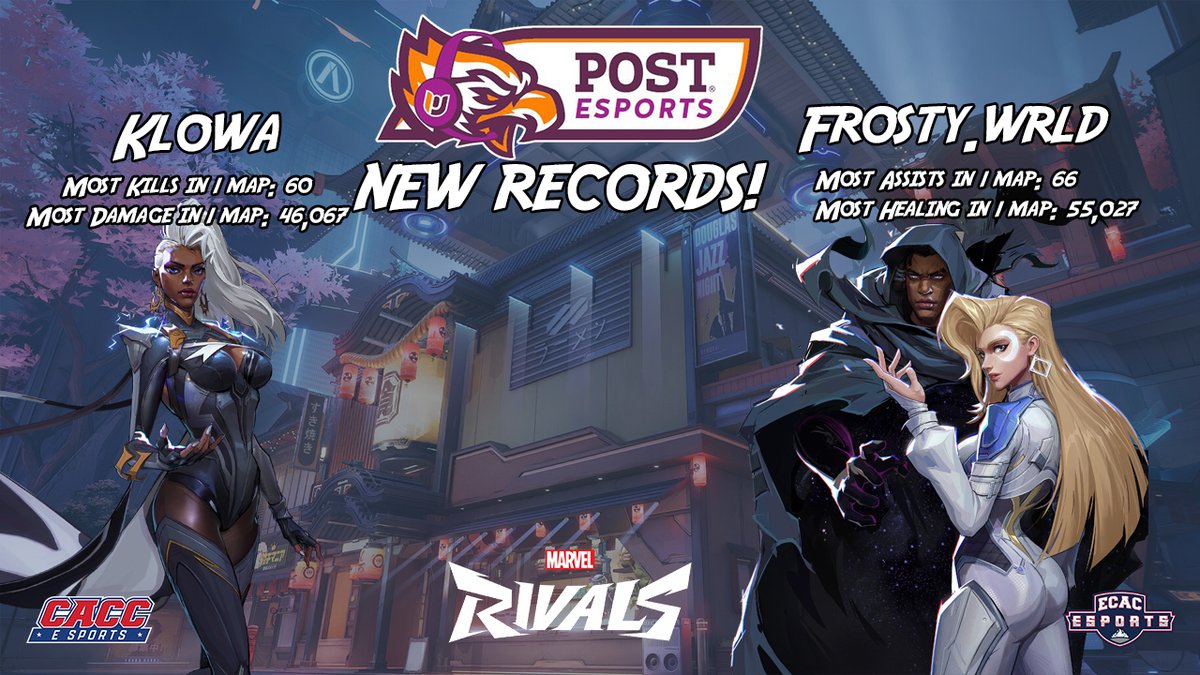 Post University Esports & Gaming tweet media