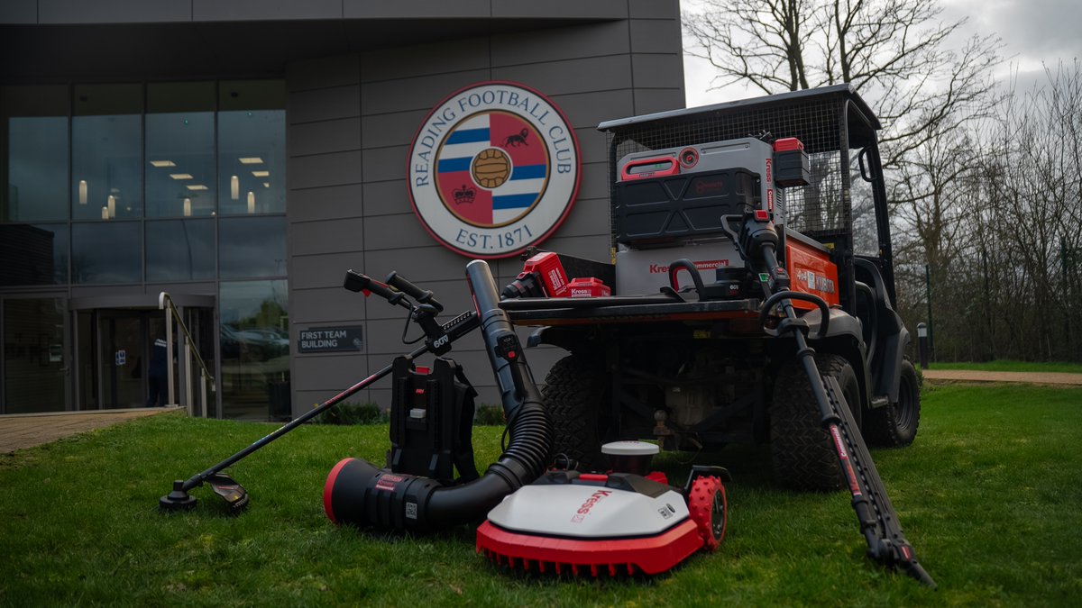 ReadingFC's tweet photo. We are delighted to welcome @Kress_UK on board as our official Landscaping Equipment Partner until the end of the season! 

Find out more about Kress and our partnership below.