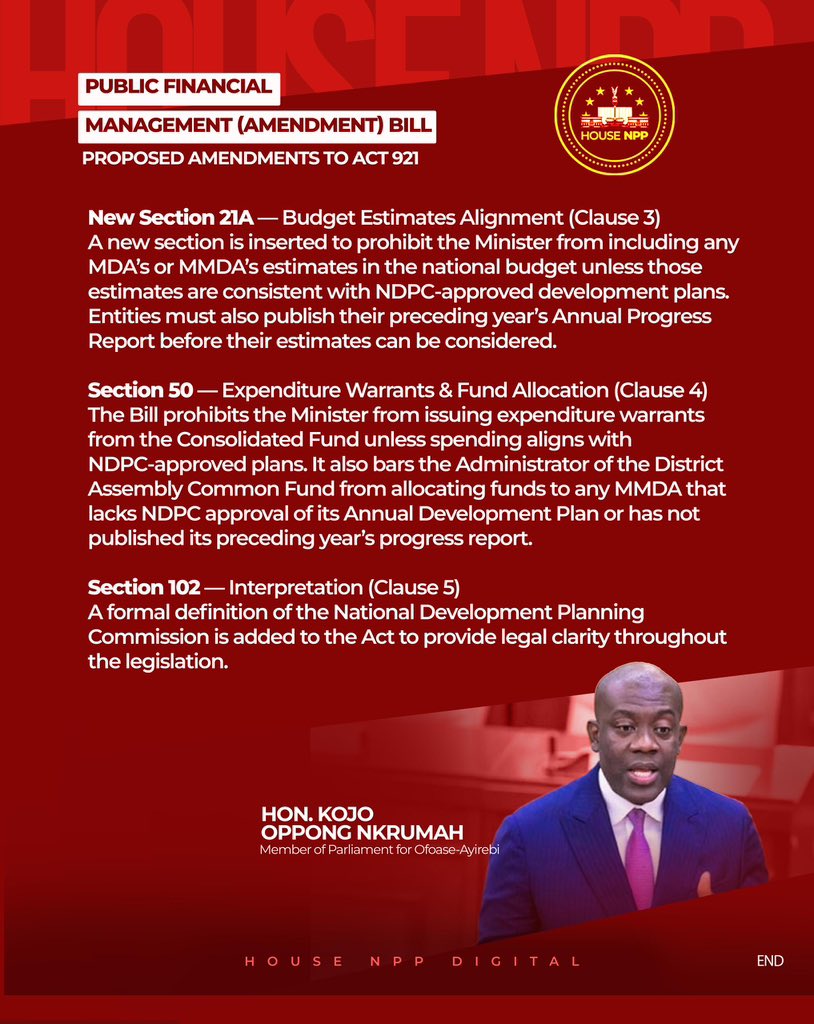 NPP Minority Caucus-9th Parliament tweet media