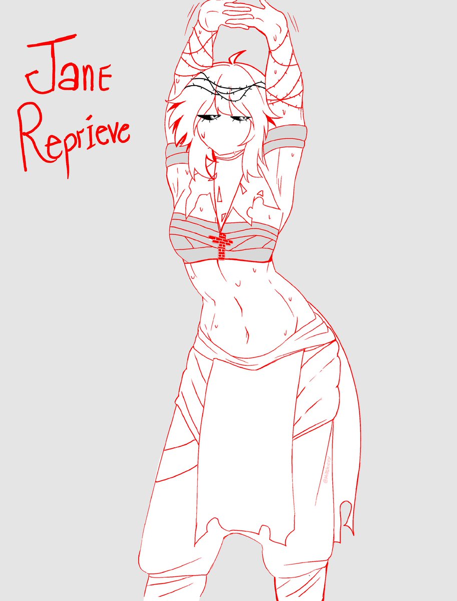 Jane Reprieve pose study 😋
