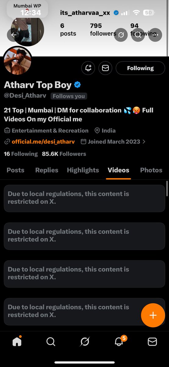 Atharv Top Boy tweet media