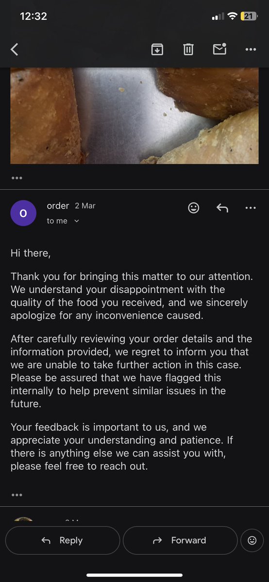 priyadarshi6810's tweet image. @zomato @zomatocare 

"🚨 ZOMATO FAIL! 😡 Ordered from @Zomato, got SLOW COOKED 🤮‍♂️ Subpar food, ignored complaints &amp;amp; NO REFUND! 🤯 Customer service: cushing &amp;amp; unapologetic! 📢 DEMANDING ACTION &amp;amp; REFUND NOW! Who's with me? Share &amp;amp; Retweet! #Zomato #FoodScam #CustomerService