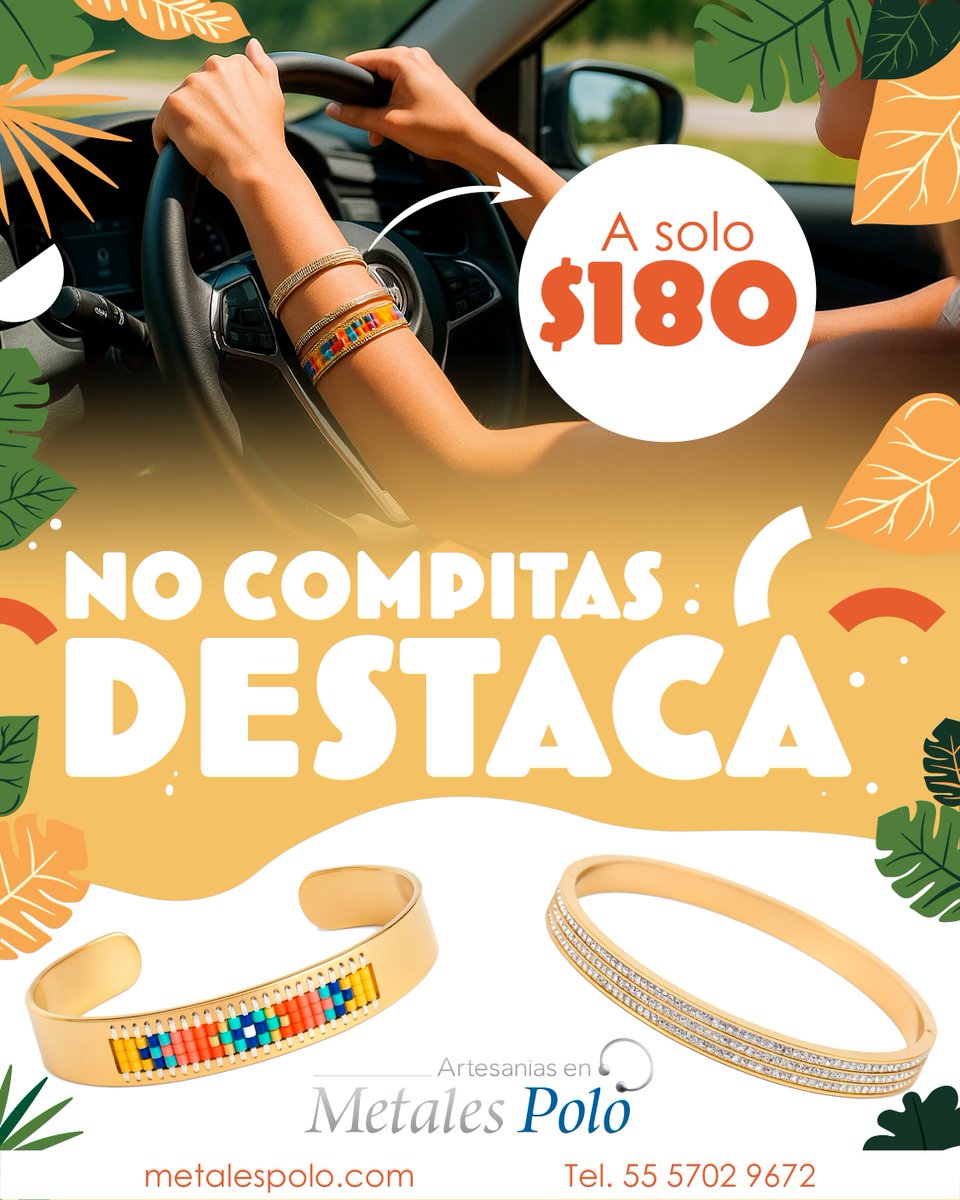 MetalesPolo_'s tweet image. ✨Brazaletes de acero inoxidable ✨
Duraderos, elegantes y listos para brillar todo el día, luciendo espectacular.💎

🌐 metalespolo.com
📞 Pedidos: 55 5702 9672

#MetalesPolo #Brazaletes #AceroInoxidable #AccesoriosDeModa #EstiloFemenino