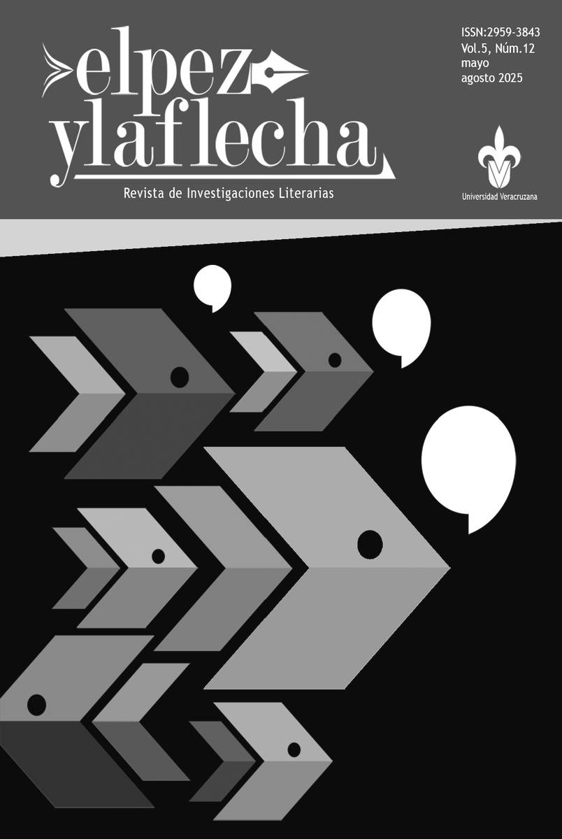 pez_flecha's tweet photo. Inicia el mes con la lectura del Vol. 5 Núm. 12 (2025) de El pez y la flecha. 🐟🏹
Te invitamos a revivir cada texto de esta edición. Si te lo perdiste, consulta el número completo aquí:
🔗 https://t.co/CTQ968HSZM

#RevistaElPezYLaFlecha #Literatura #IILLUV https://t.co/3tfIlr2HQU