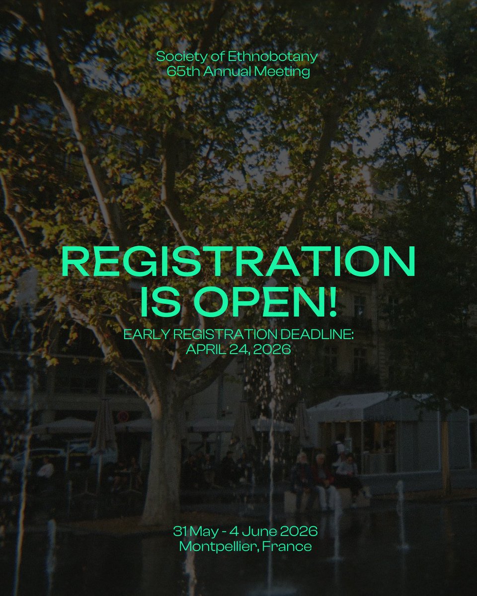 Society for Ethnobotany tweet media