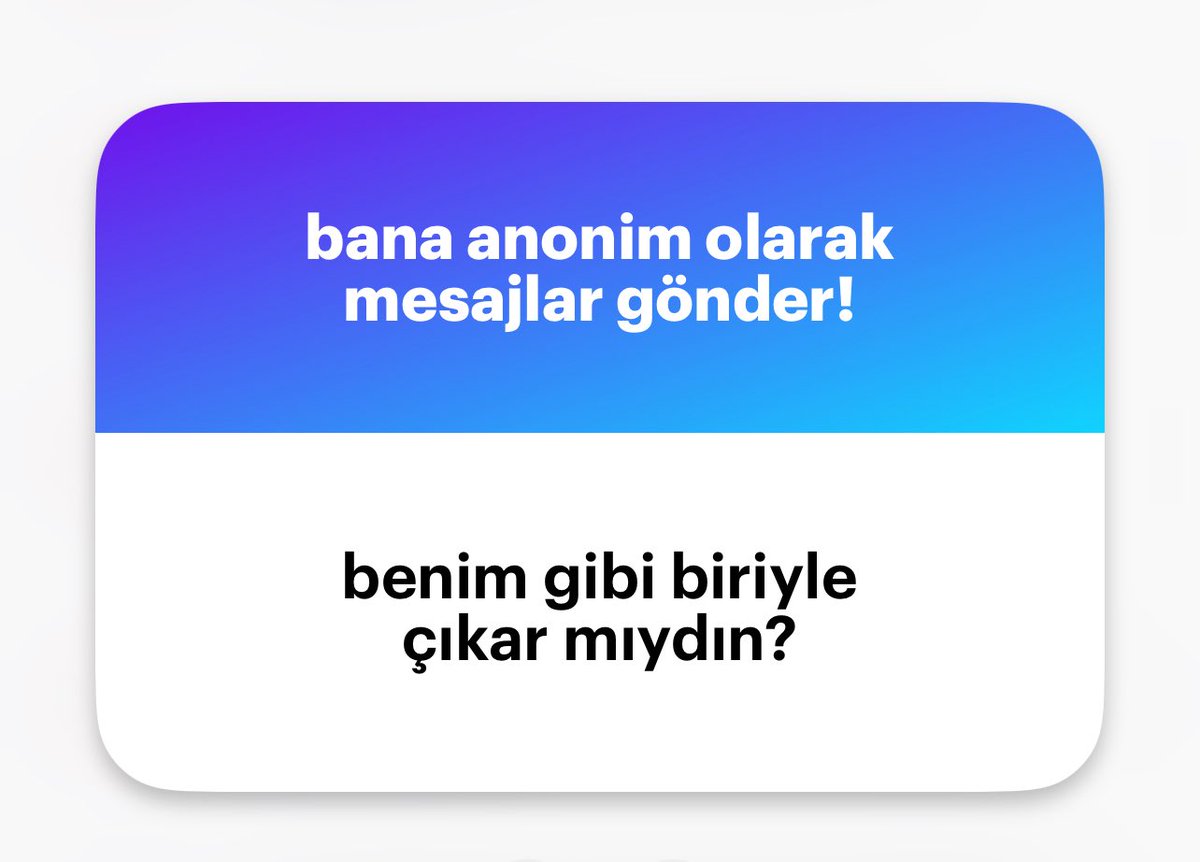 Senin gibi biri???