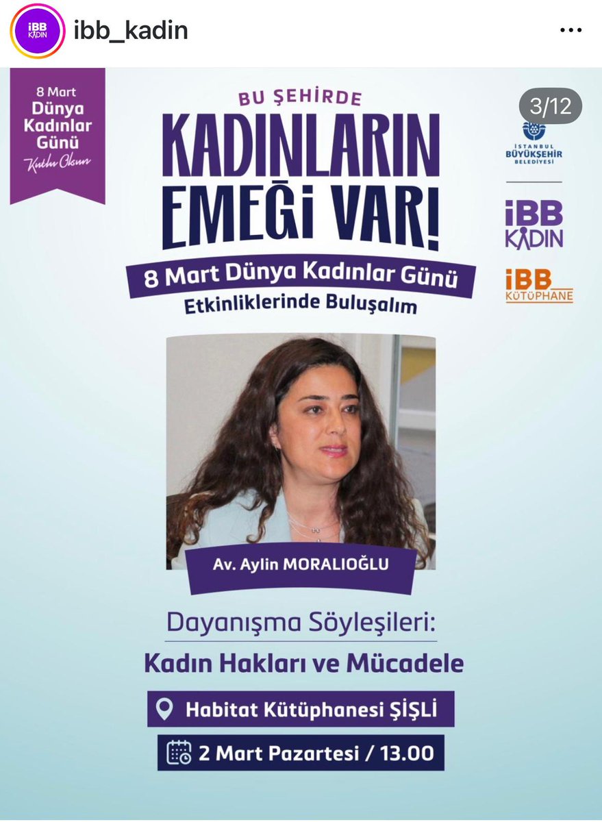 İstanbul Kadın Kuruluşları Birliği tweet media
