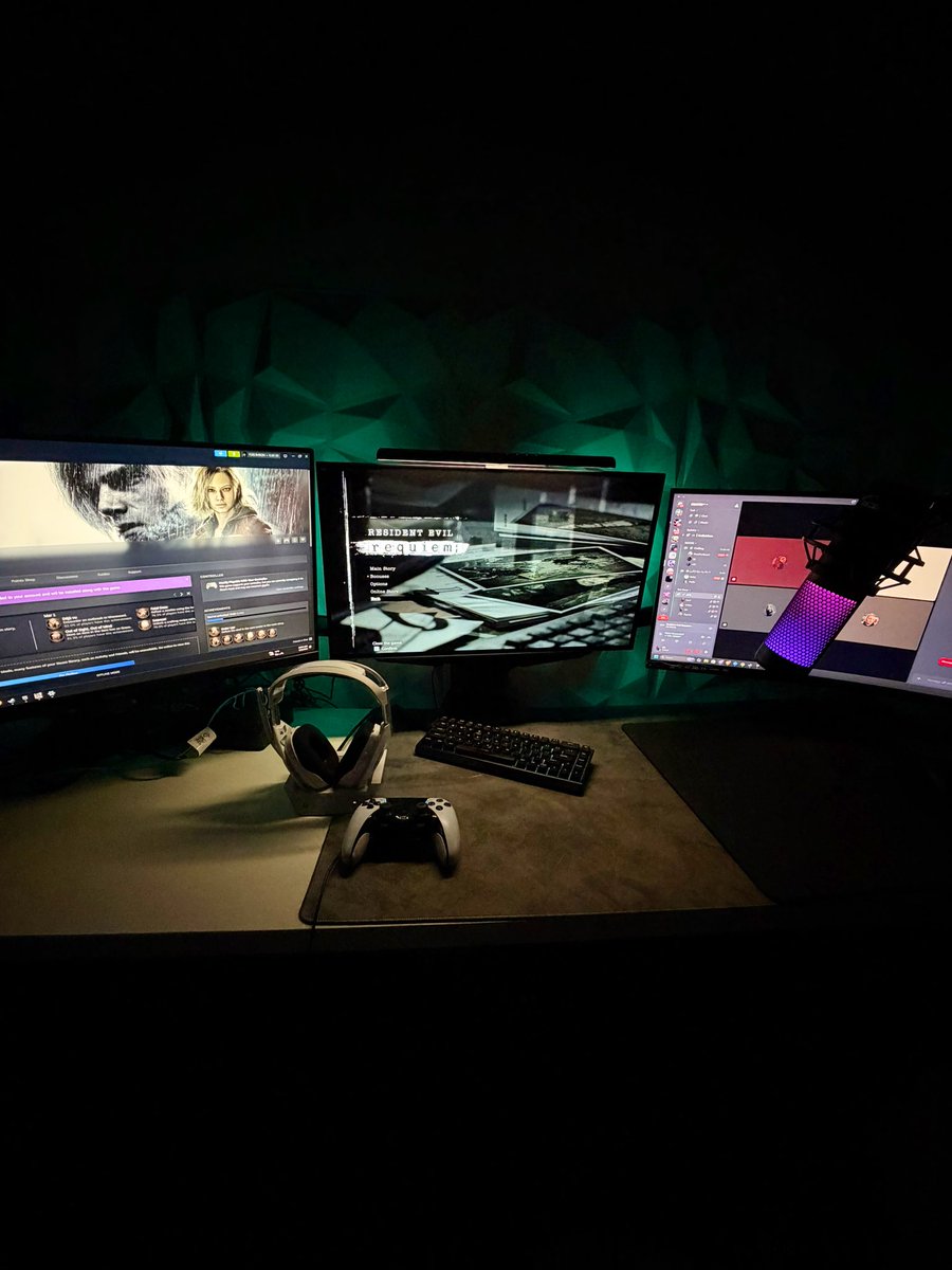 _Sirsaleh's tweet photo. let’s try it on the new OLED 2K

 #ResidentEvil9 https://t.co/uMFJ52Nwlk
