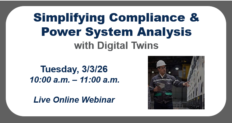 UnitedElectricS's tweet image. Webinar Tomorrow! Streamline your electrical studies with digital twin technology in your facility. Register now: bit.ly/4qwULXH
#wiredforexcellence #unitedforexcellence #professionaldevelopment #onpointautomation