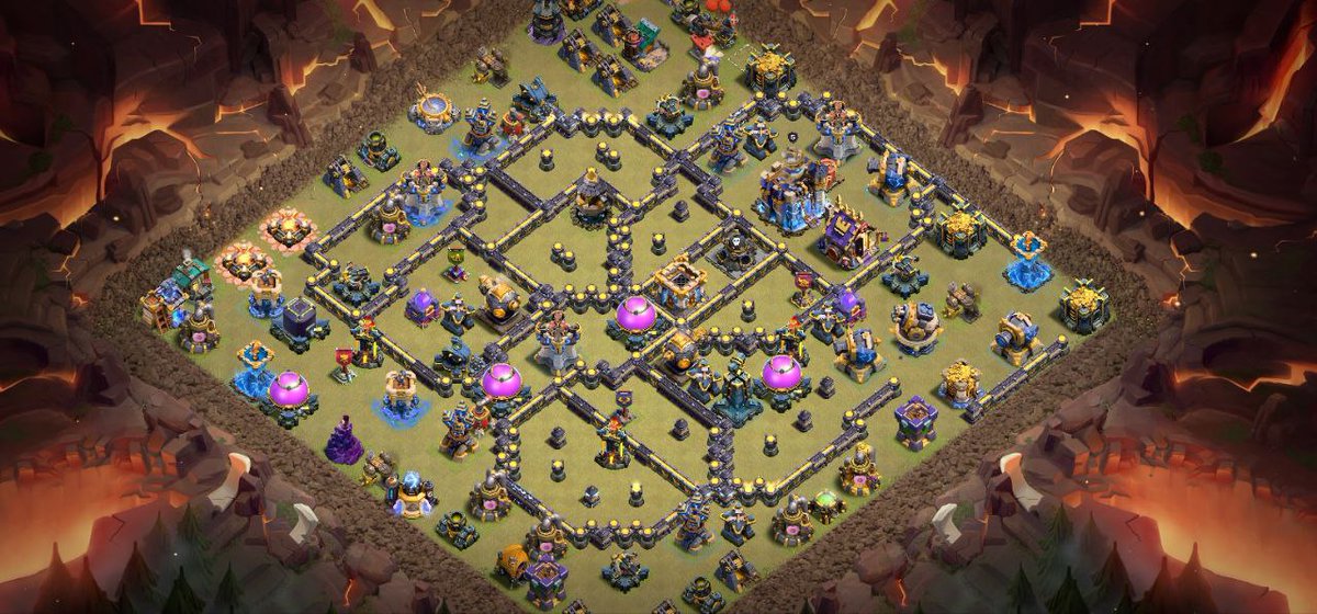 ernbasebuilder's tweet photo. BASE FOR WAR
BUILDER: ERN
BASE: ANTI 3
CLAN CASTLE: 2 Ice golems, 1 furnace, rest archers

https://t.co/XES5rAimJG https://t.co/a87wQoaWgW