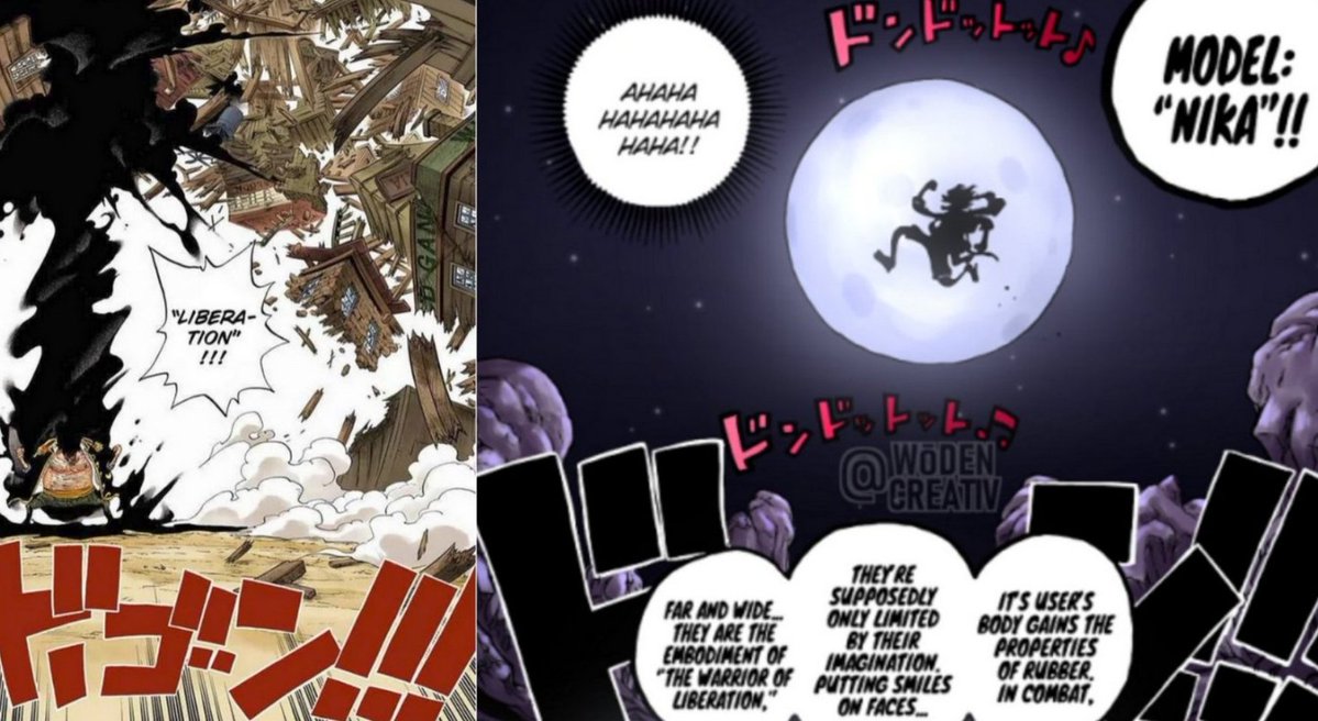 Watched your video this morning, was really nice, lots of great ideas👌

I like this trinity idea but it is kinda off in my opinion because both mythology and also the One Piece world portray this very differently.

If you think about it you'll realize that liberation and