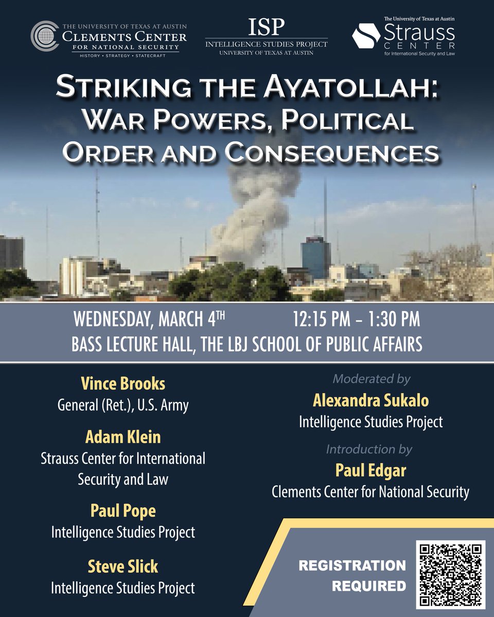 Intelligence Studies Project tweet media