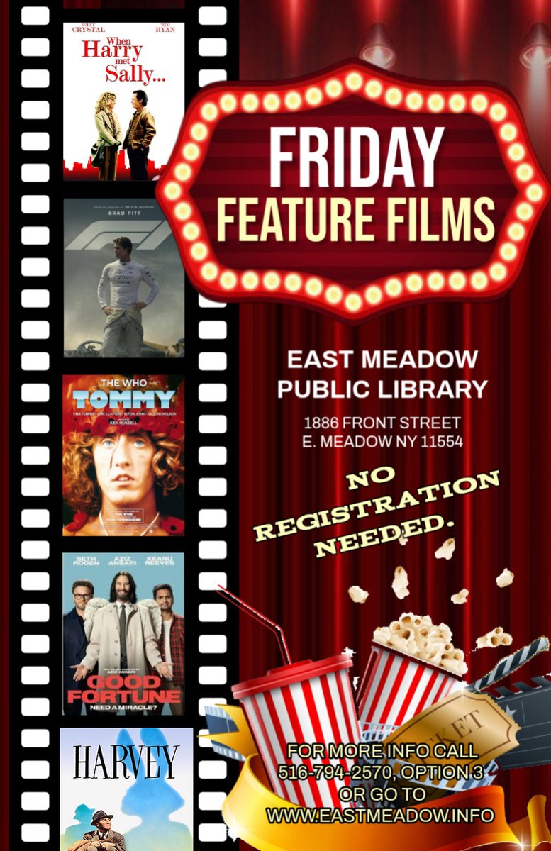 East Meadow Public Library Programs tweet media