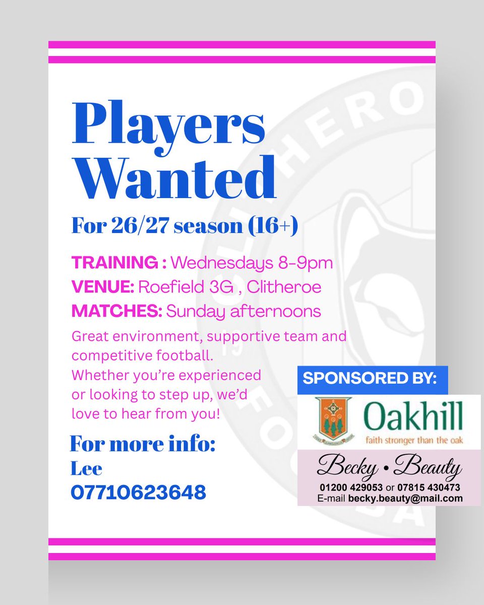 Clitheroe Wolves Ladies tweet media