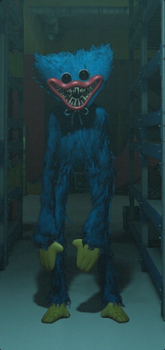 nan mais huggy wuggy est certes terrifiant mais il est si mignon