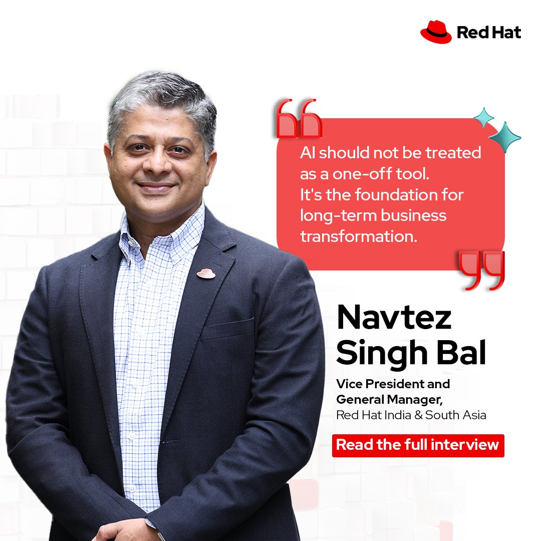 Red Hat India tweet media