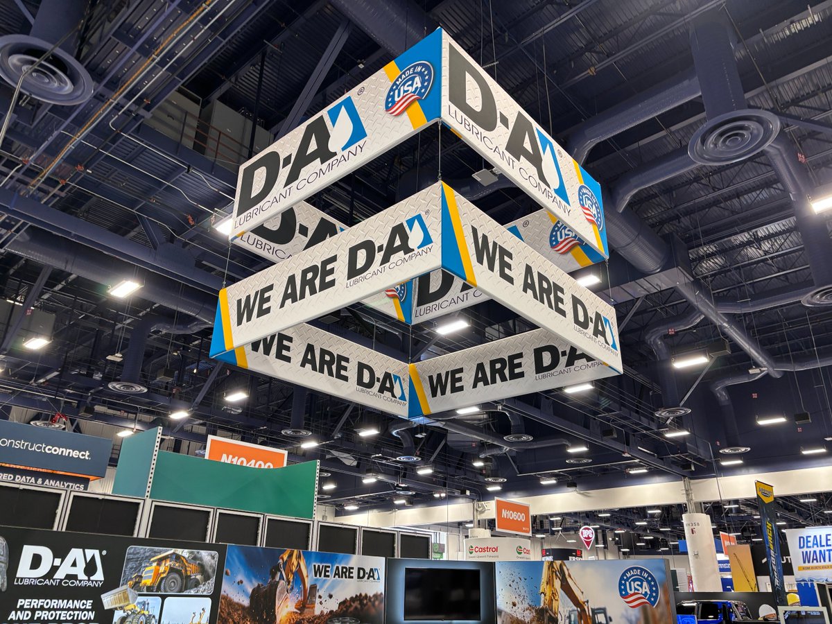 We are all set up and ready for CONEXPO-CON/AGG beginning tomorrow! Stop by our booth N - 10351 and talk to our D-A experts!